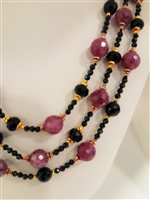 Collana Rudelli Zambetti Gioielli Donna morgana gioielli in Pietre dure Onice CM1 - CM1